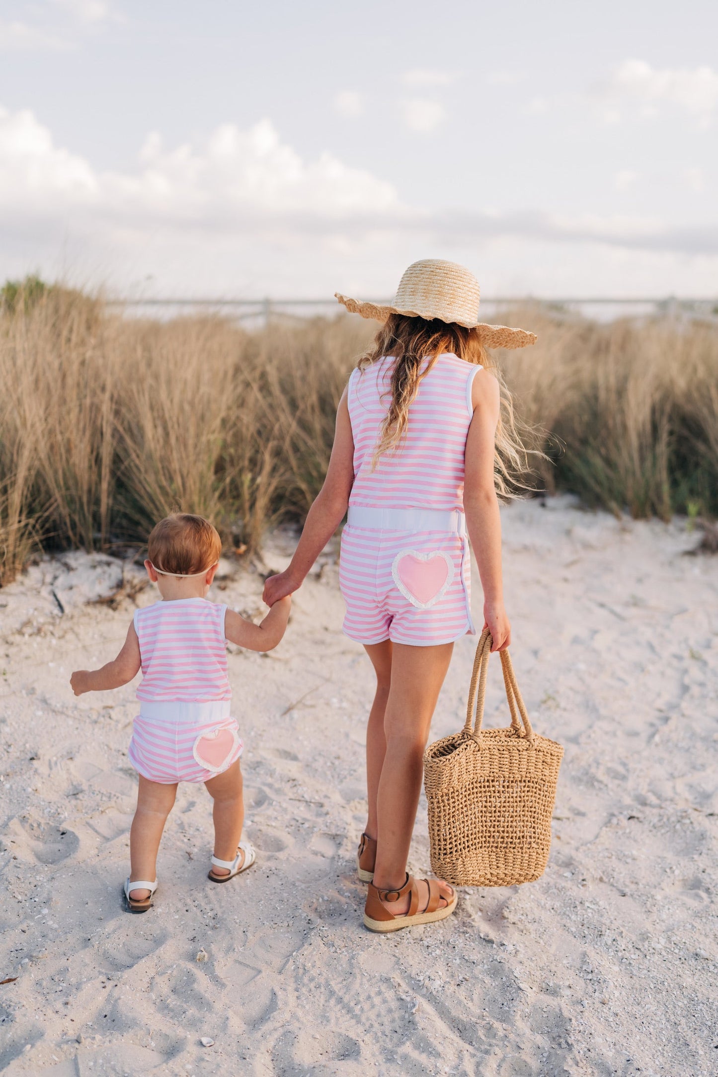 Candy Striped Romper