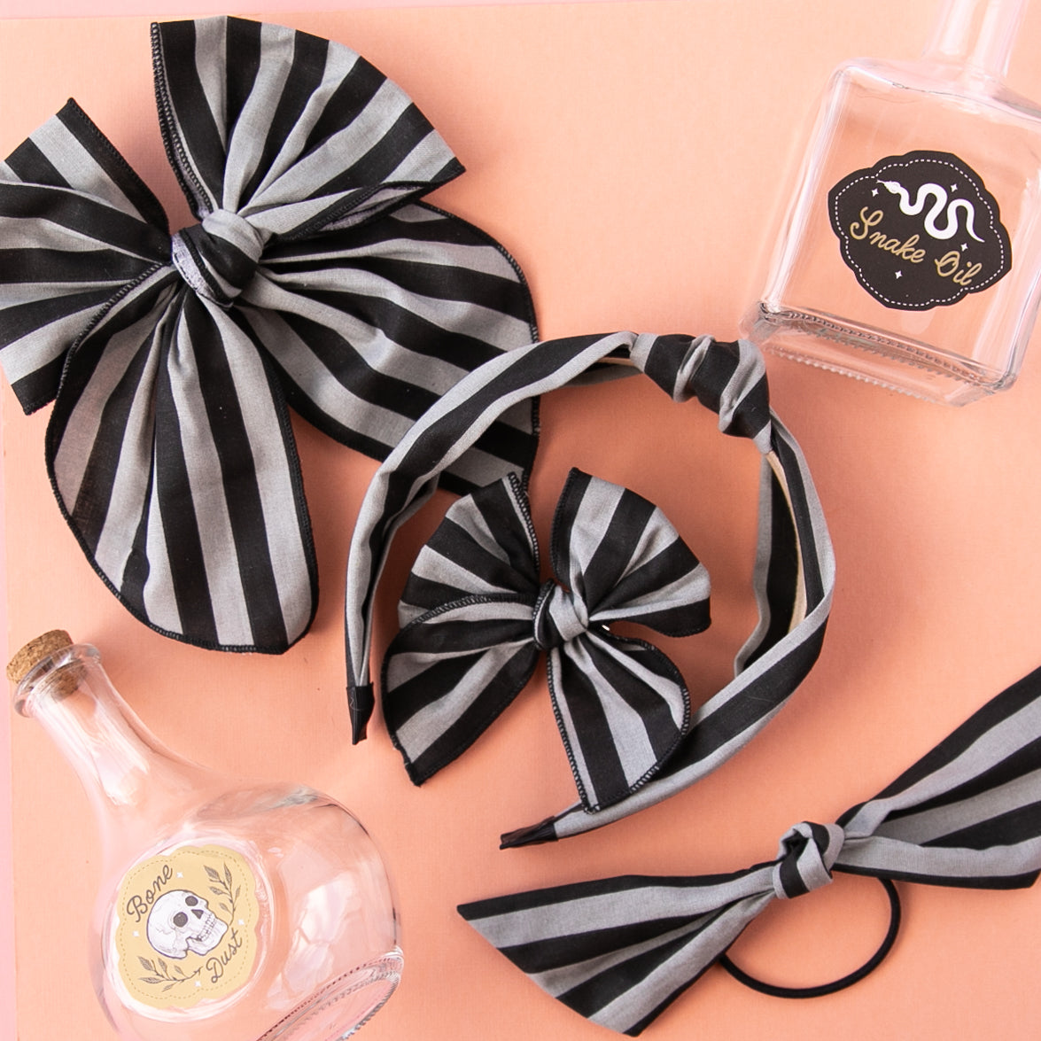 Beetlejuice | Knotted Headband