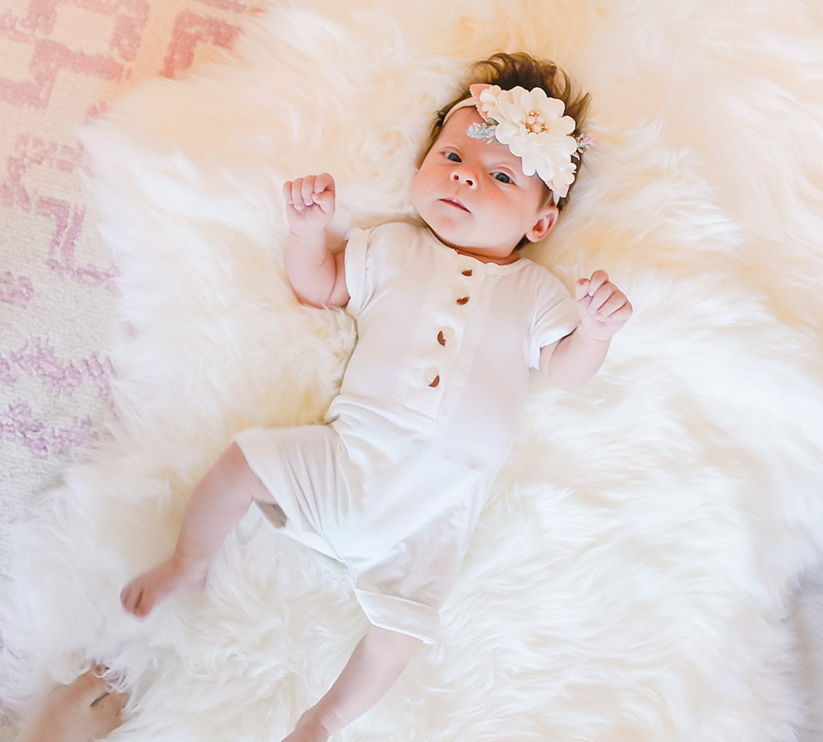 Knit Romper - Infant Romper - Baby Clothes for Girls and Boys