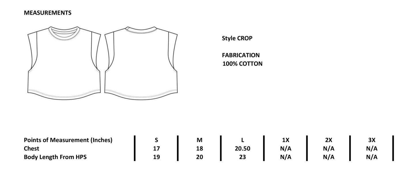 Cruel Summer Tour Concert Crop Graphic Tee