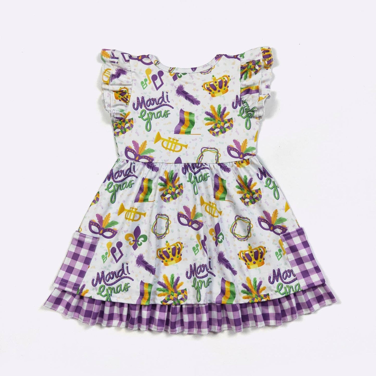Mardi Gras Girls Dress