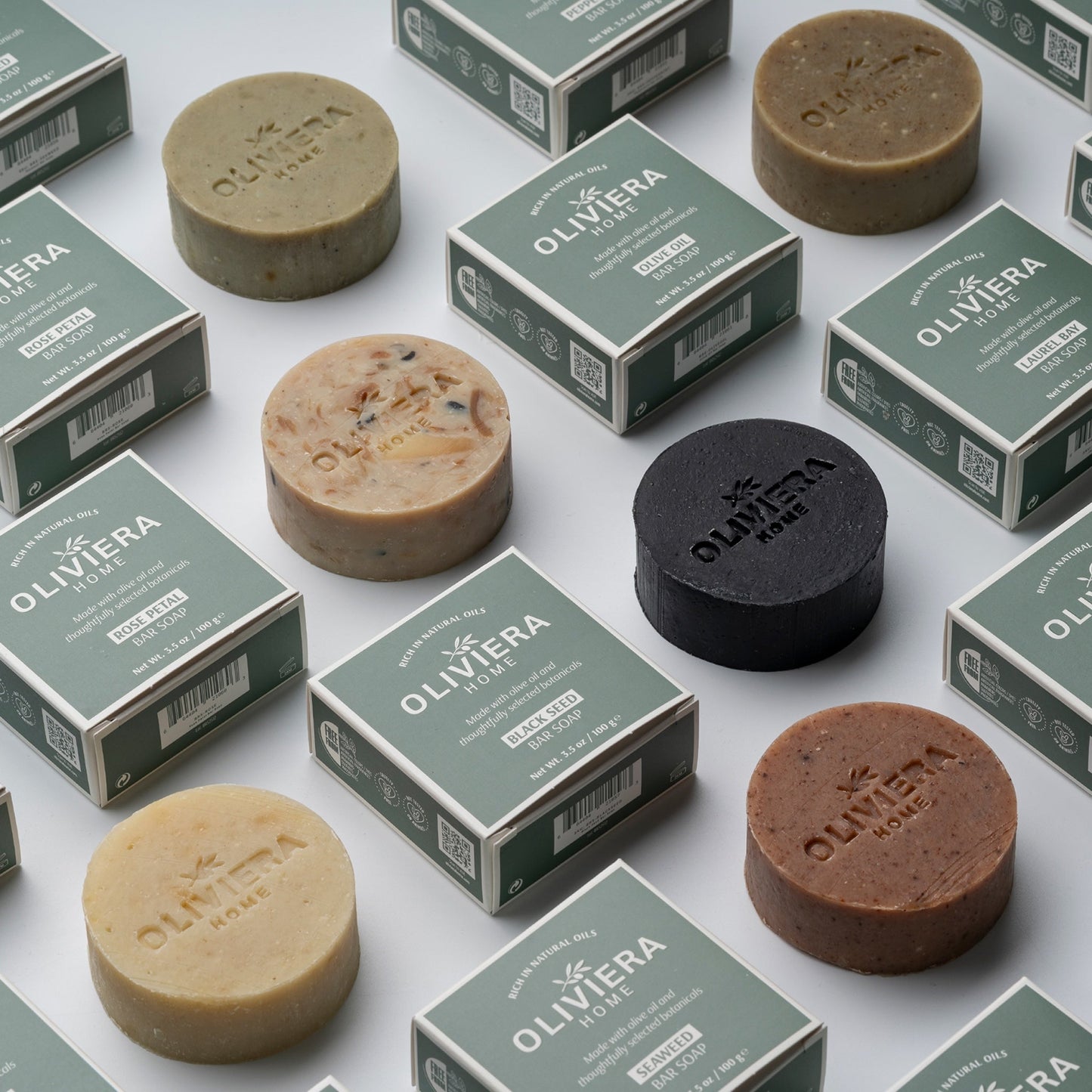 Peppermint Bar Soap Trio