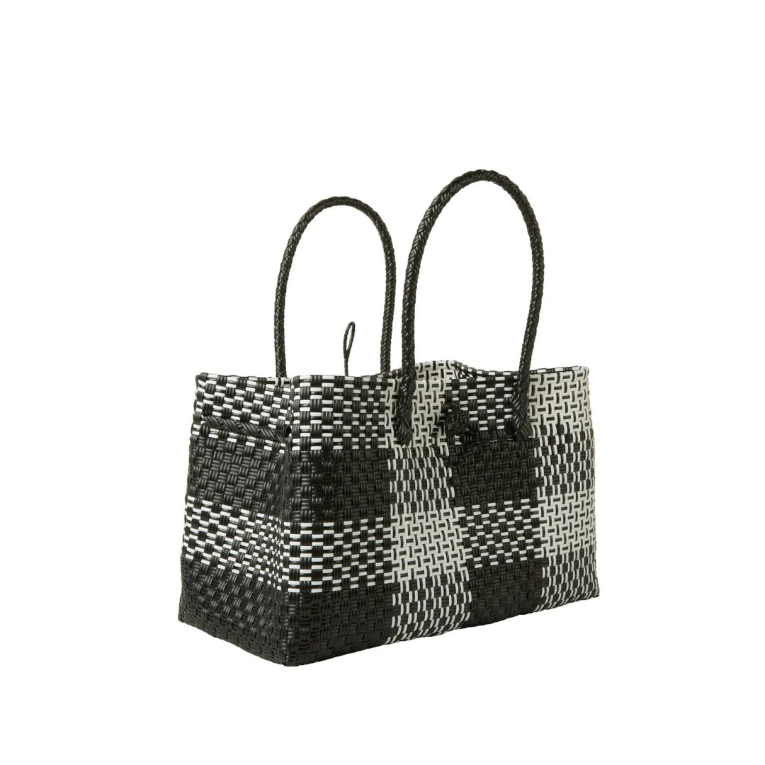 The Midi Piper Handwoven Tote · Recycled Plastic