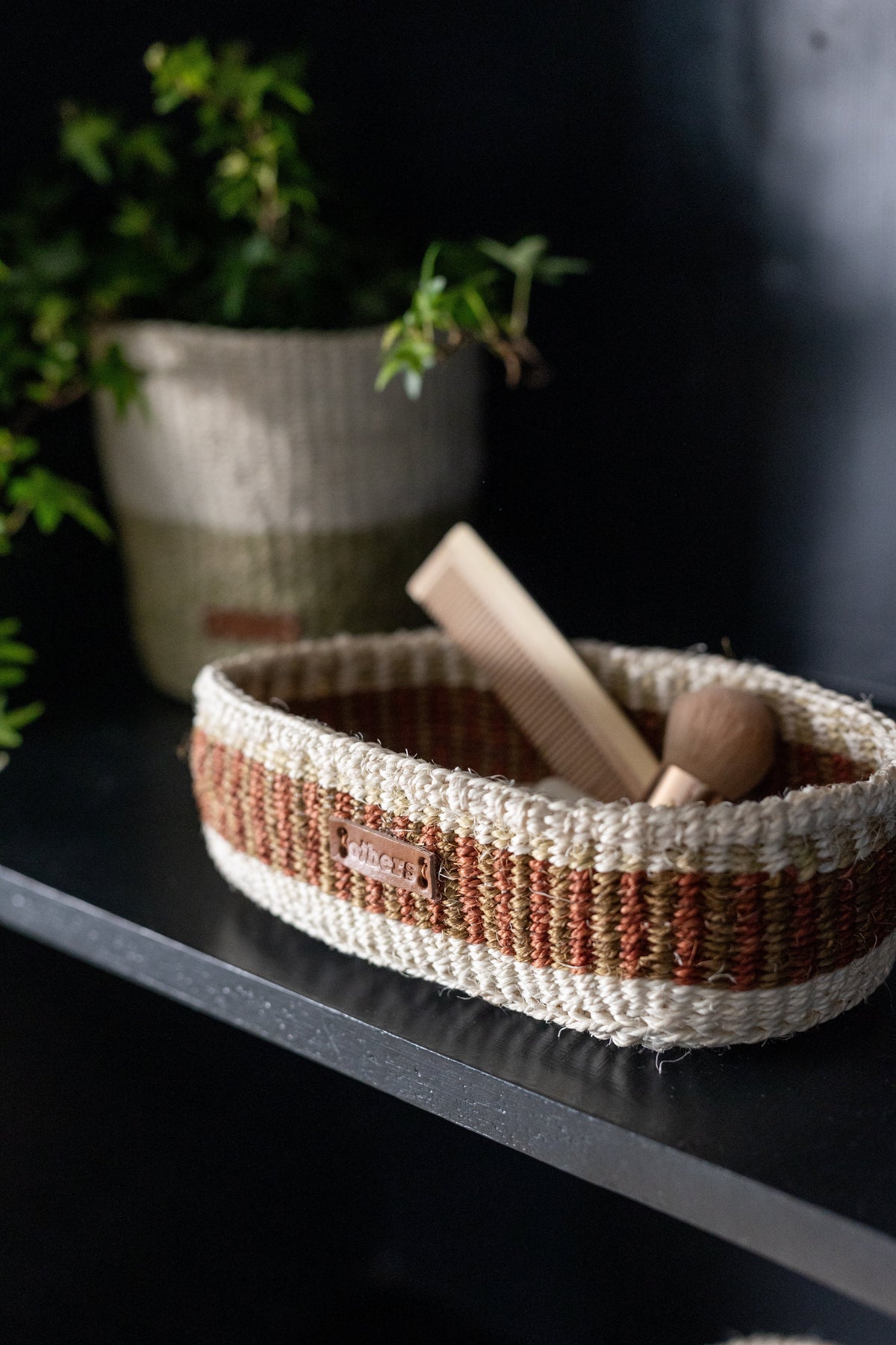 Others Small Oval Basket - Multi-color