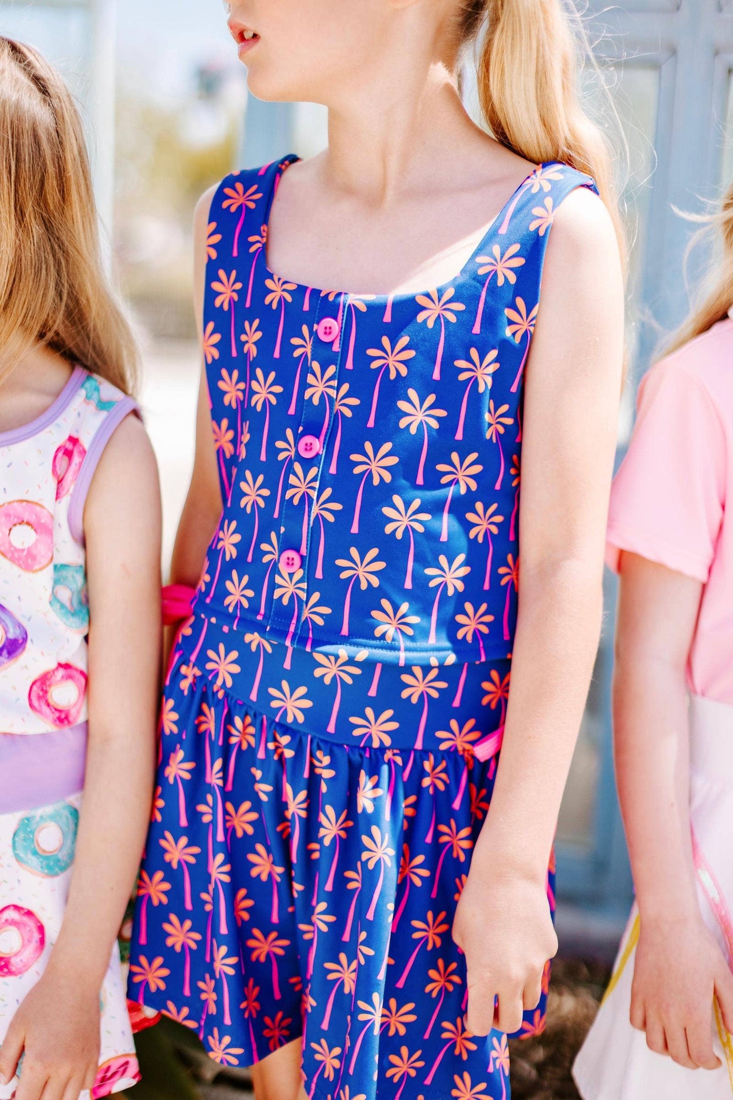 Palm Athletic Two-Pieced Tank and Skort Set