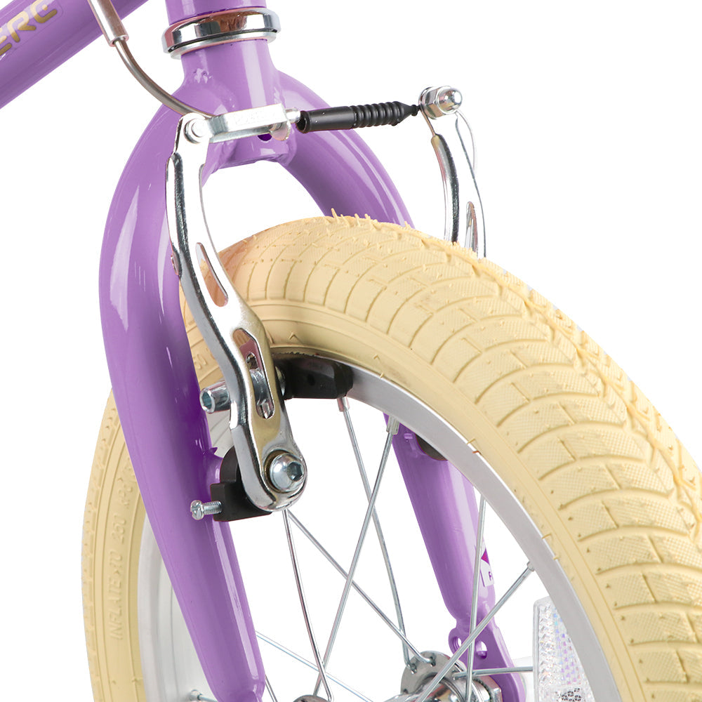 Glerc 12" Kids Vintage Bike For 2 - 4 Years Old - Little Miss