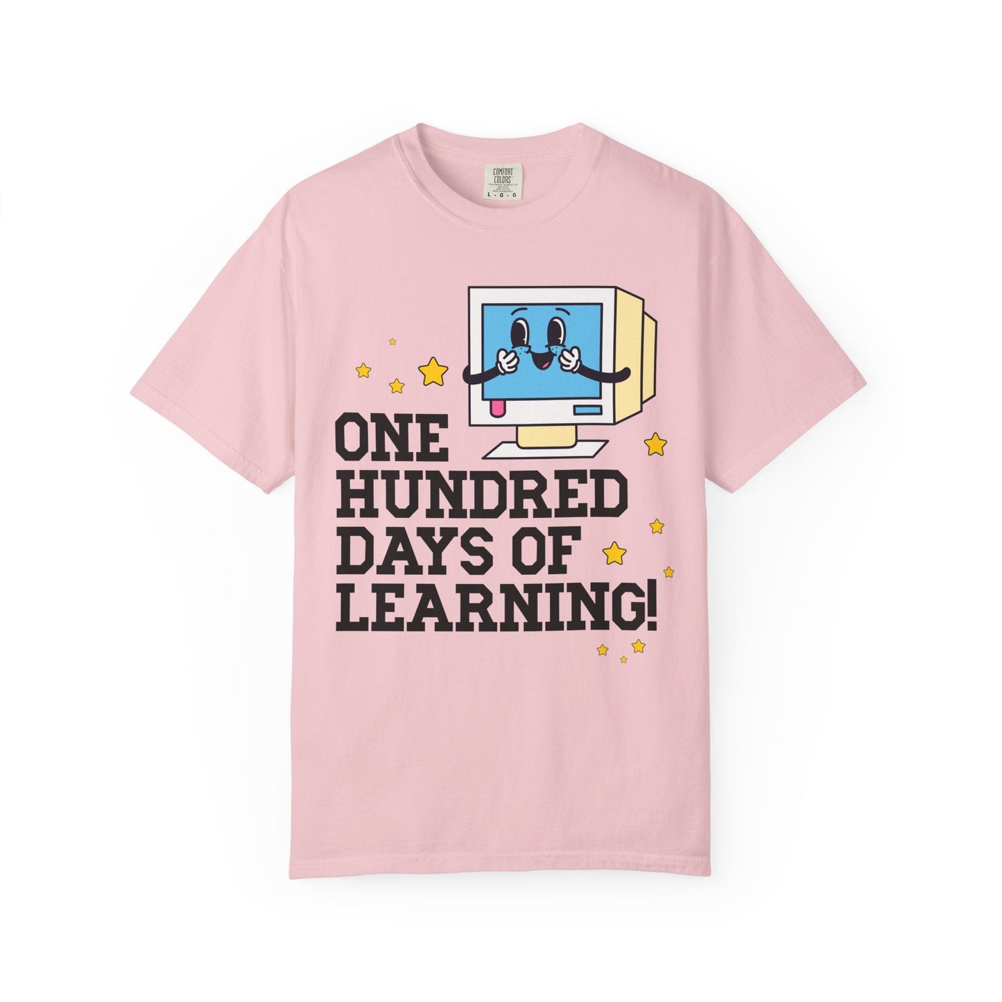 100 Days of School Computer Science or Technology Teacher Tee