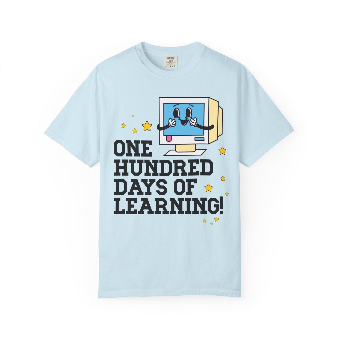 100 Days of School Computer Science or Technology Teacher Tee