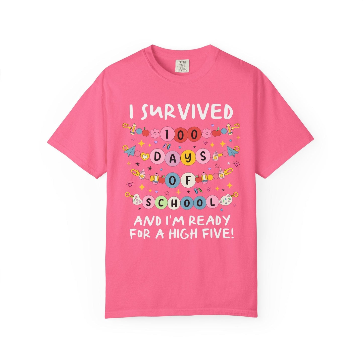 I Survived 100 Days of School Matching Tees