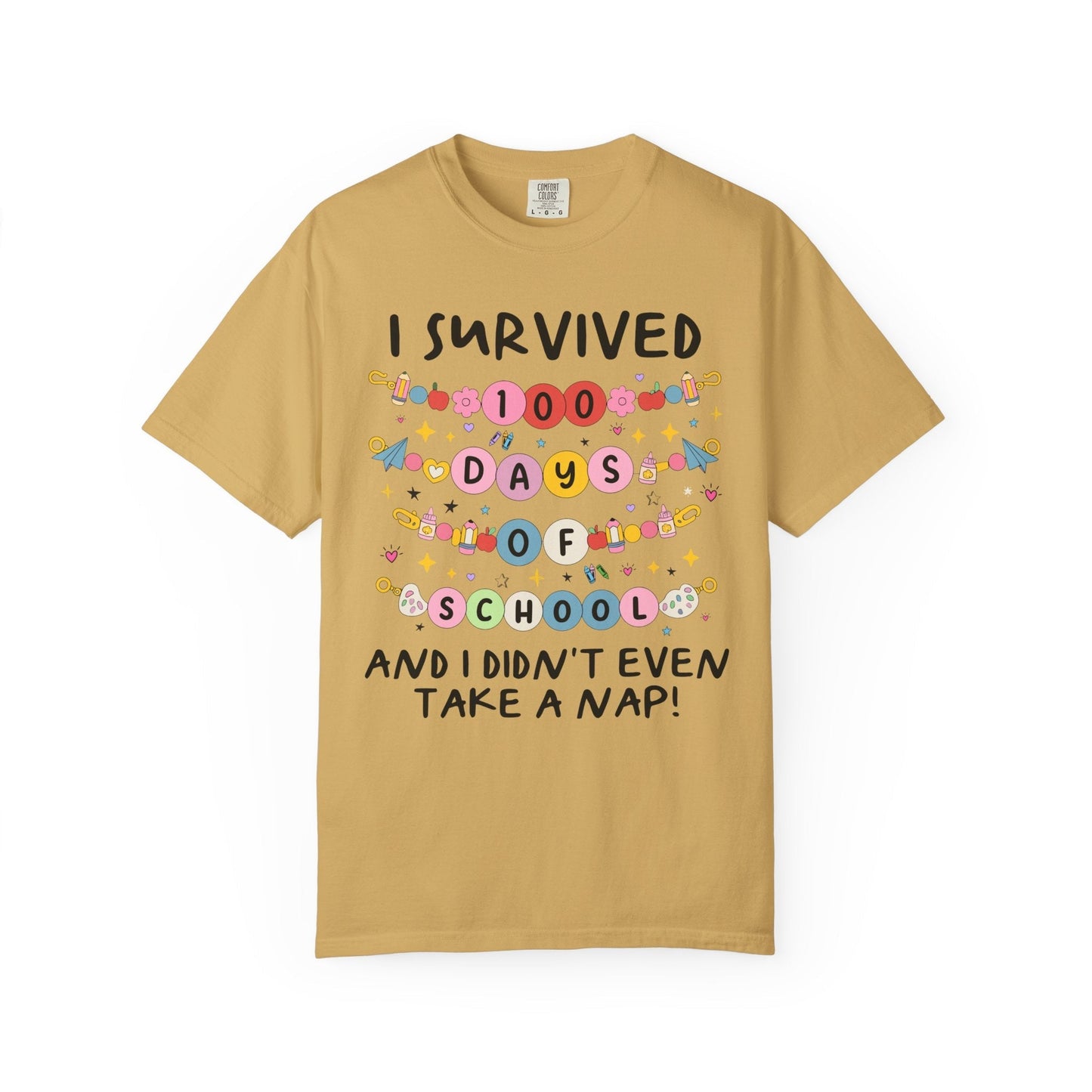 I Survived 100 Days of School Matching Tees