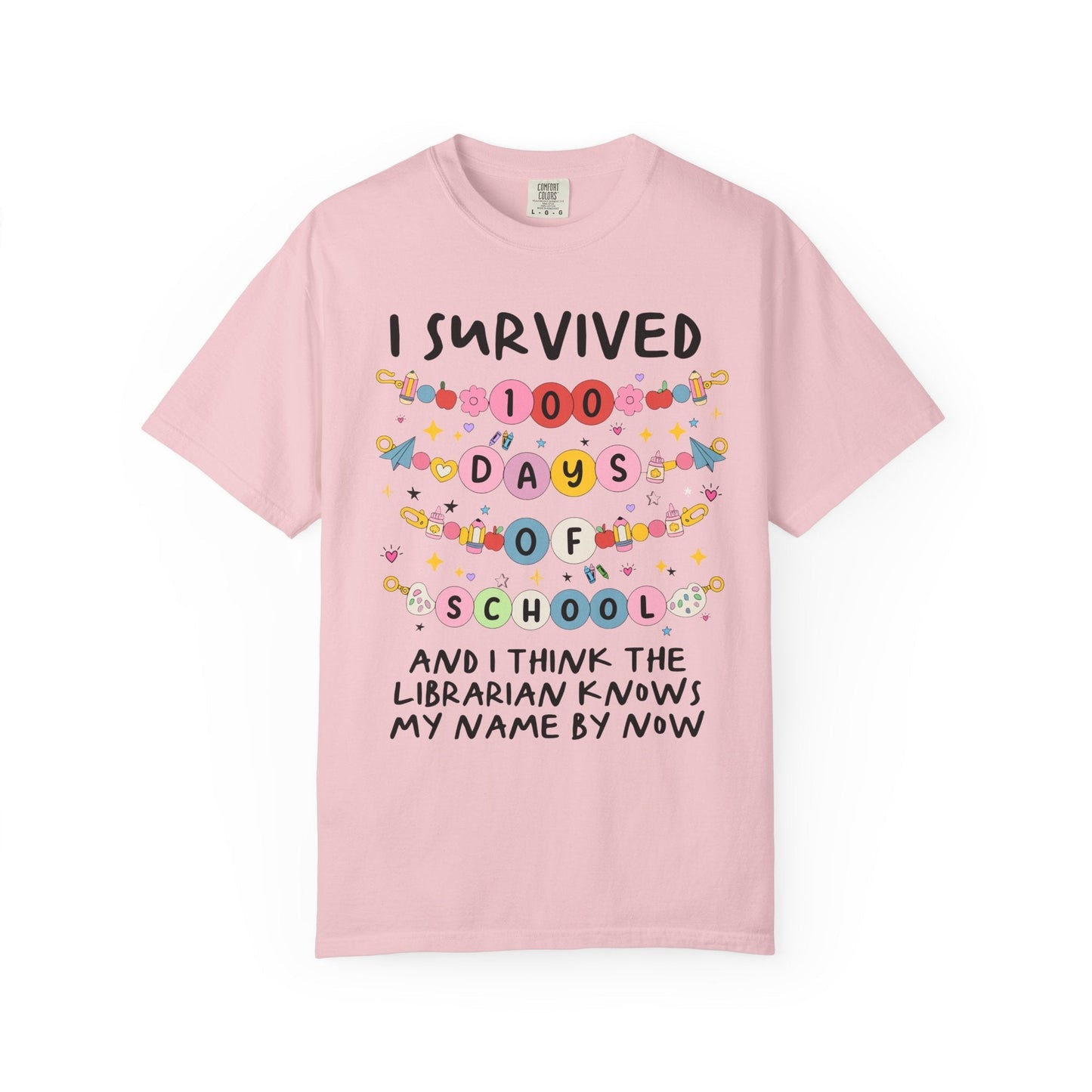 I Survived 100 Days of School Matching Tees