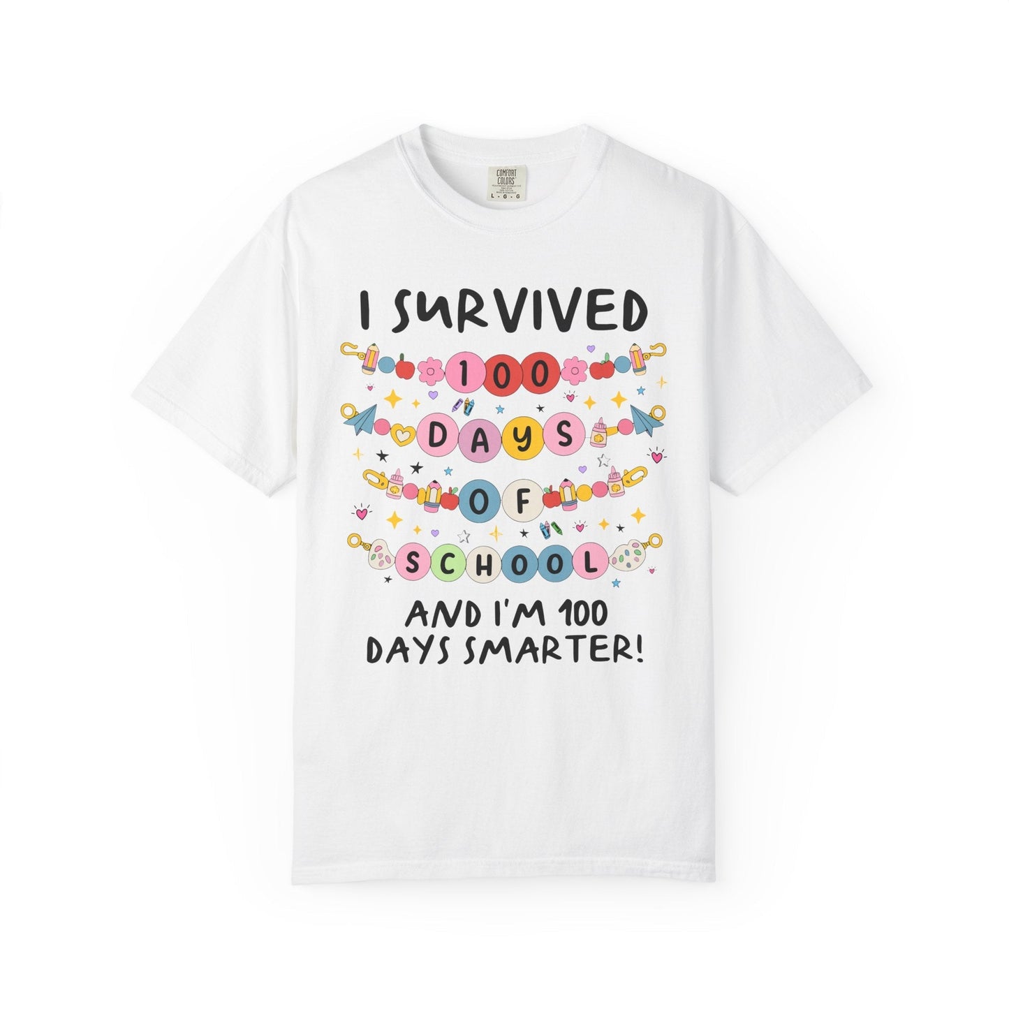 I Survived 100 Days of School Matching Tees