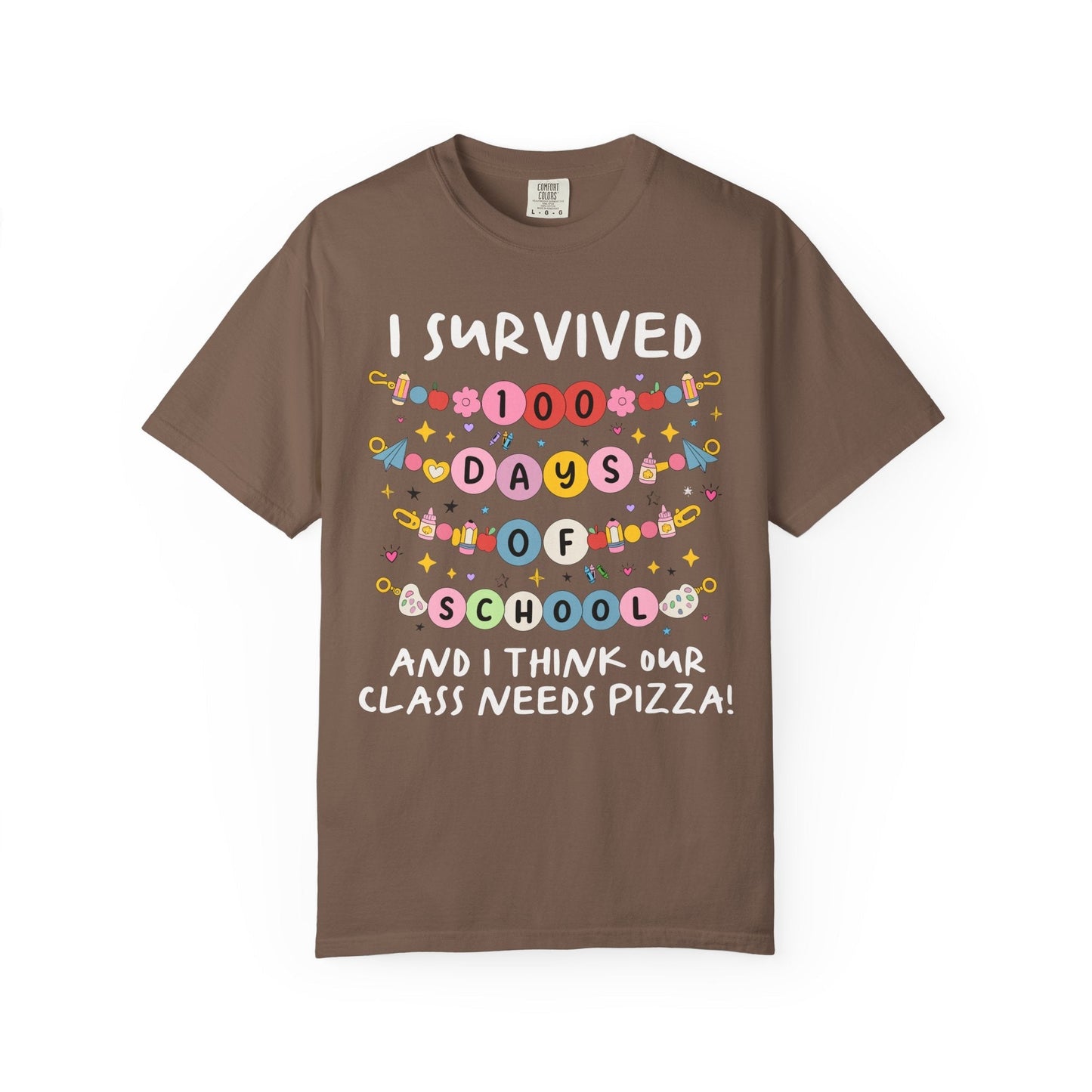 I Survived 100 Days of School Matching Tees