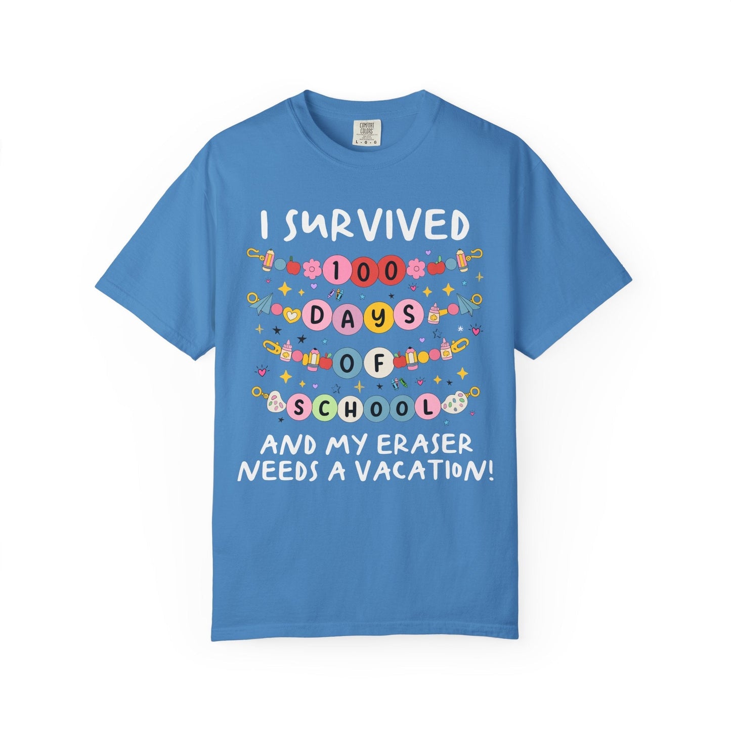 I Survived 100 Days of School Matching Tees