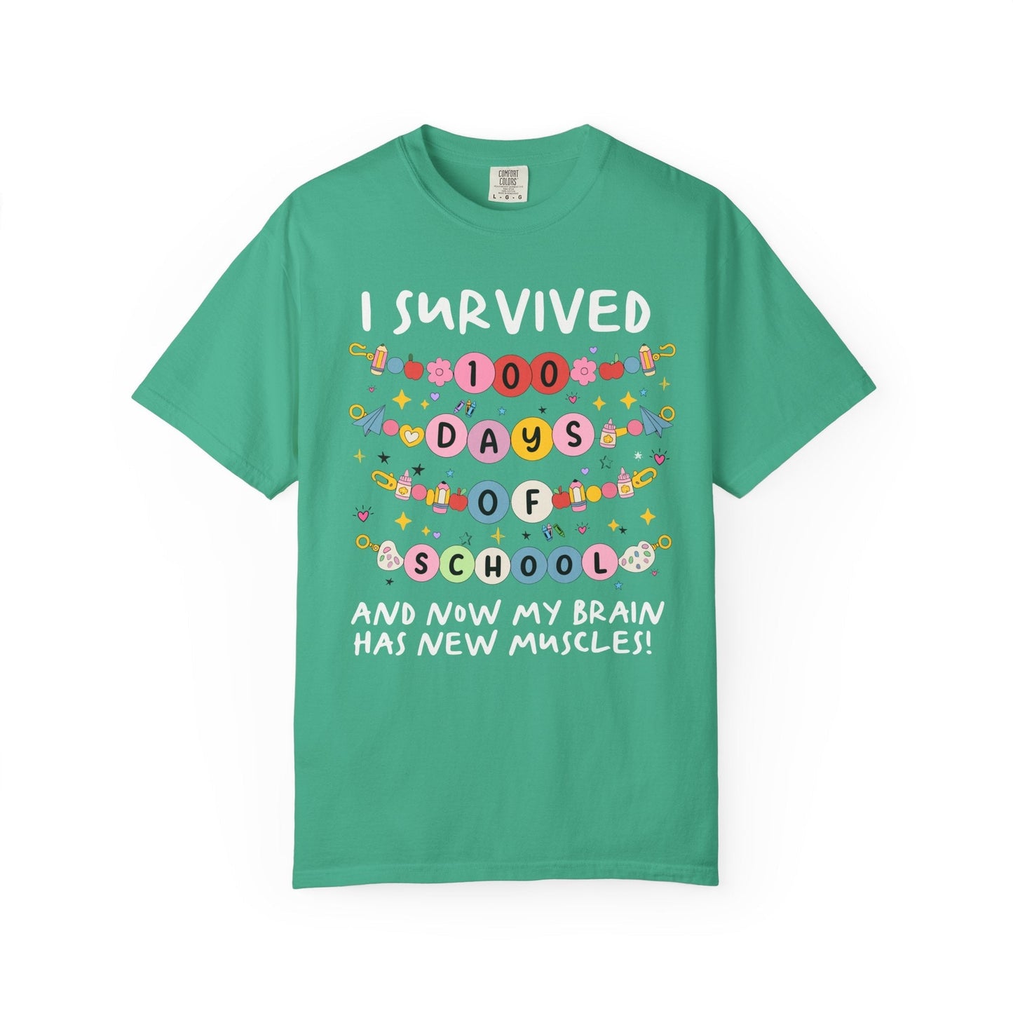 I Survived 100 Days of School Matching Tees