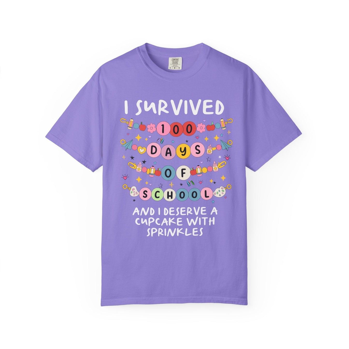 I Survived 100 Days of School Matching Tees
