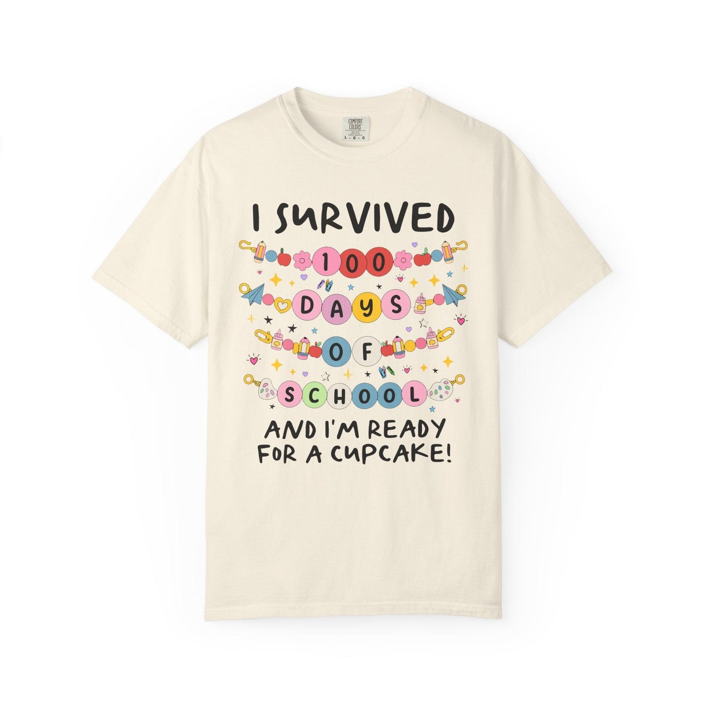I Survived 100 Days of School Matching Tees