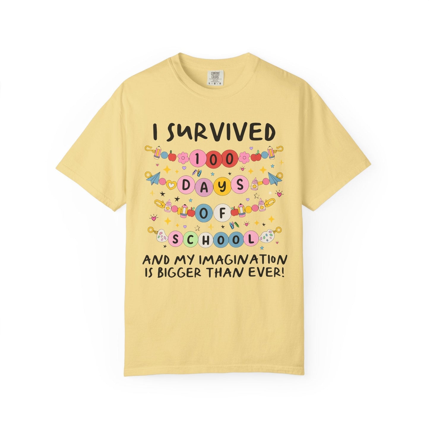 I Survived 100 Days of School Matching Tees