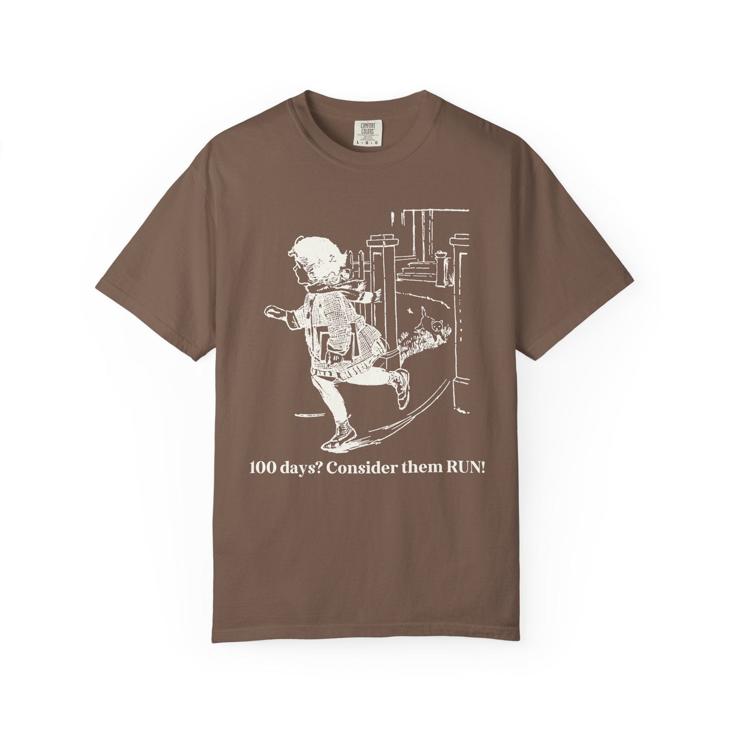 100 Days of School Teacher Tee Shirt for Cat Lover