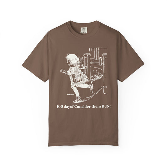 100 Days of School Teacher Tee Shirt for Cat Lover