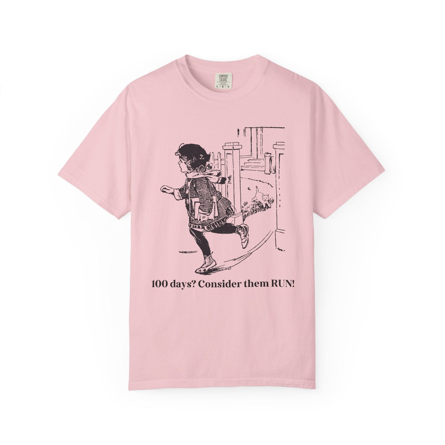 100 Days of School Teacher Tee Shirt for Cat Lover