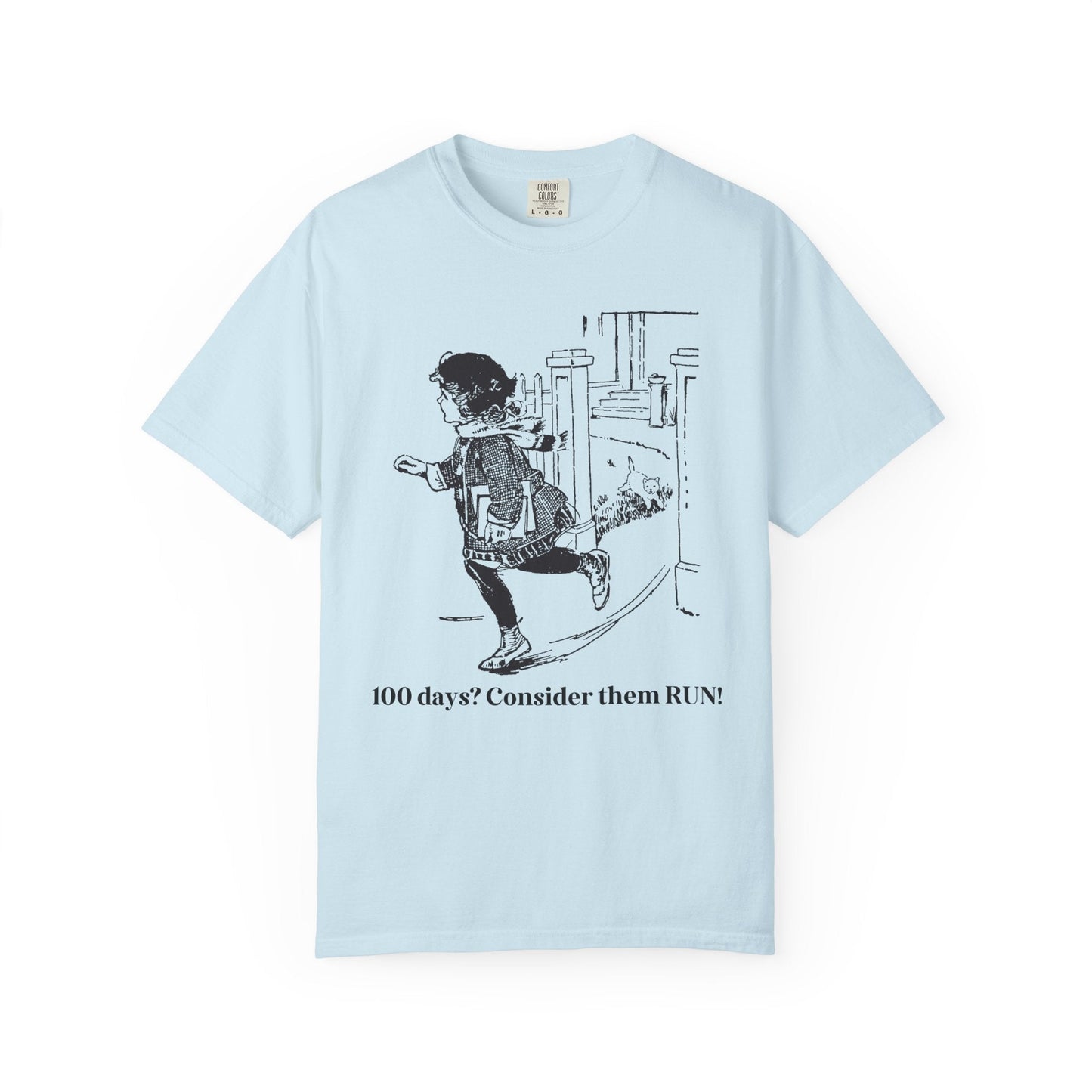 100 Days of School Teacher Tee Shirt for Cat Lover