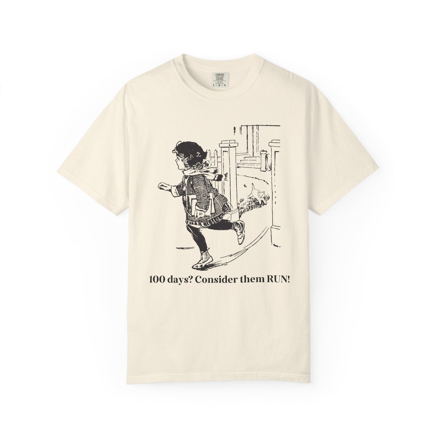 100 Days of School Teacher Tee Shirt for Cat Lover