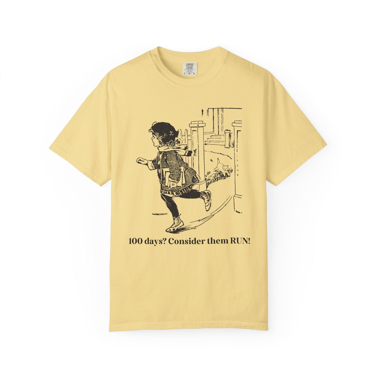 100 Days of School Teacher Tee Shirt for Cat Lover