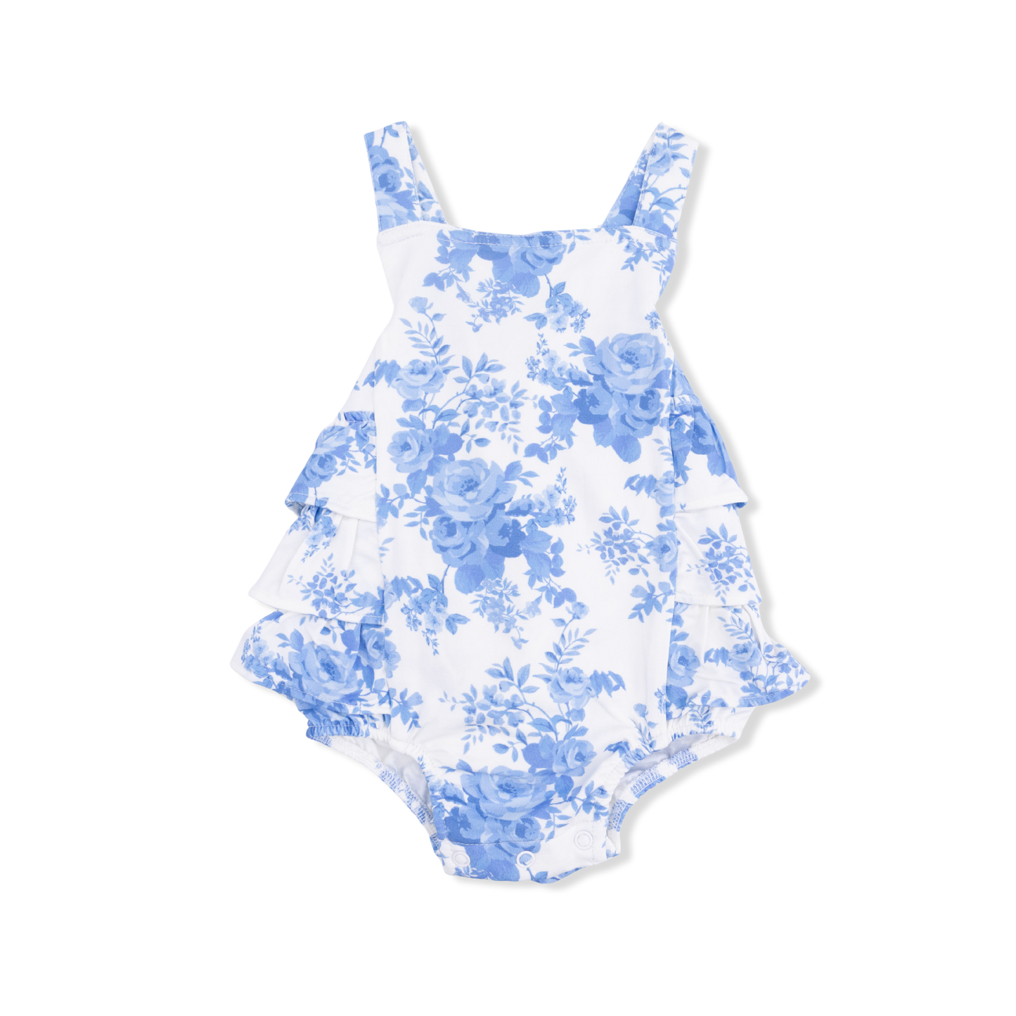 Dream Cottage Floral - Ruffle Sunsuit