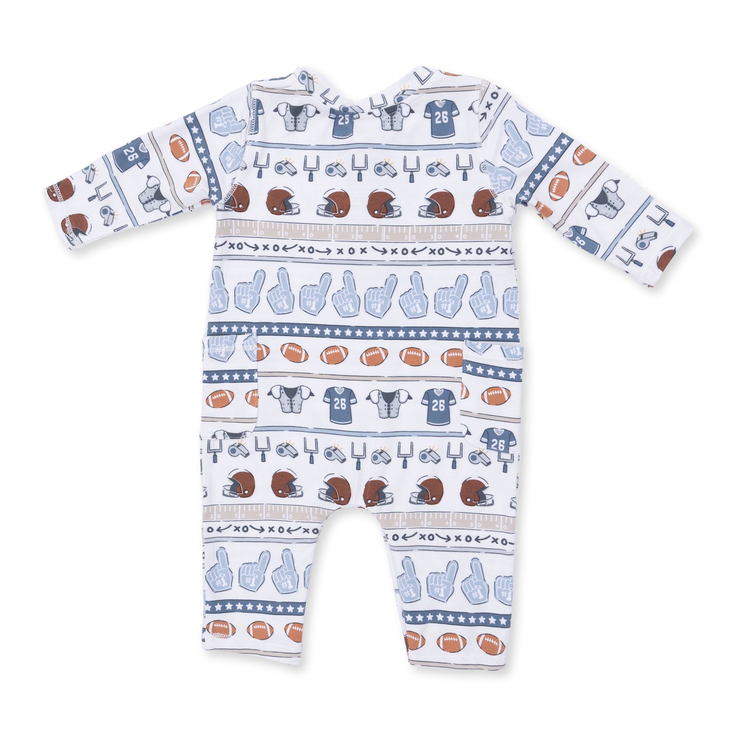 Football Stripe - Uni Romper