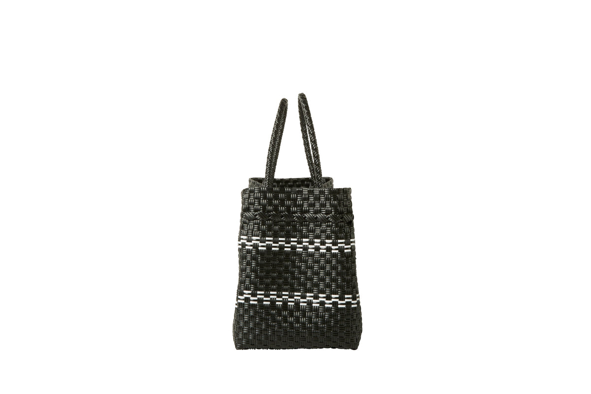 The Midi Piper Handwoven Tote · Recycled Plastic
