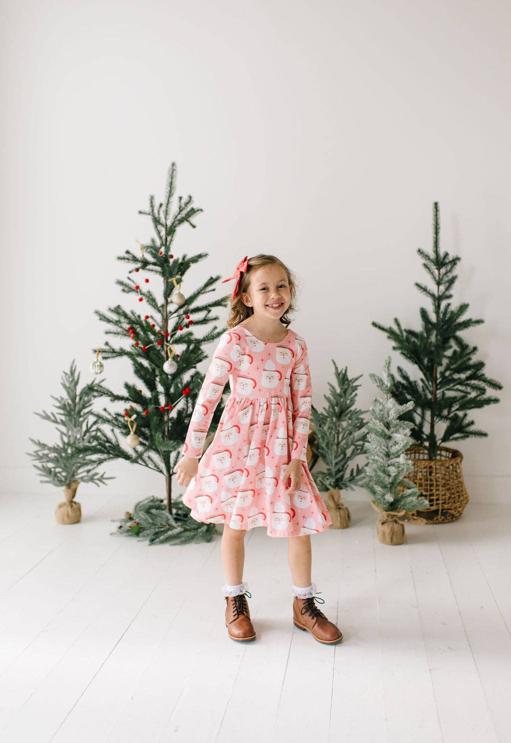Santa Cocoa Pocket Twirl Dress