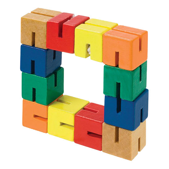 Wood Fidget Puzzle – Sensory Fidget Toy for Kids & Adults, Calming Focus Tool for Stress Relief & Fine Motor Skills