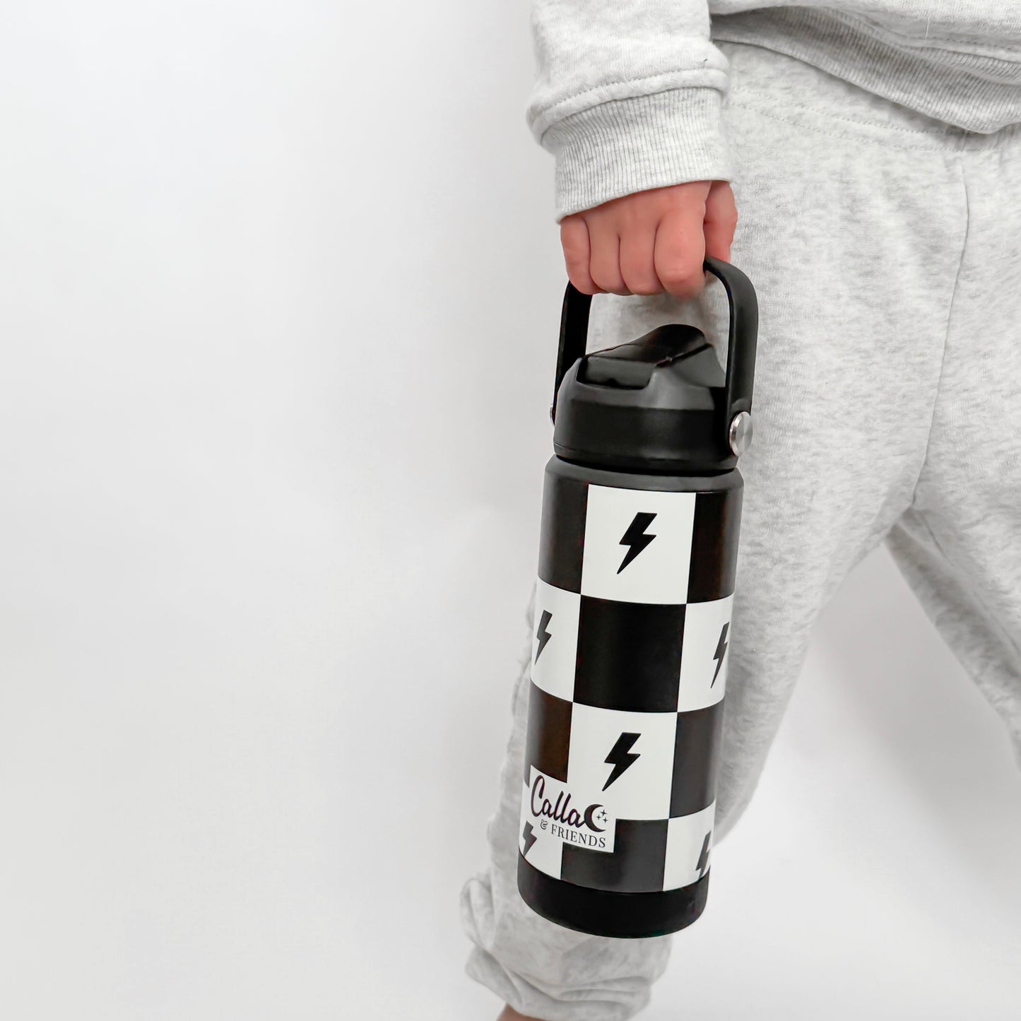 The Kyler Tumbler - Checkered Bolts