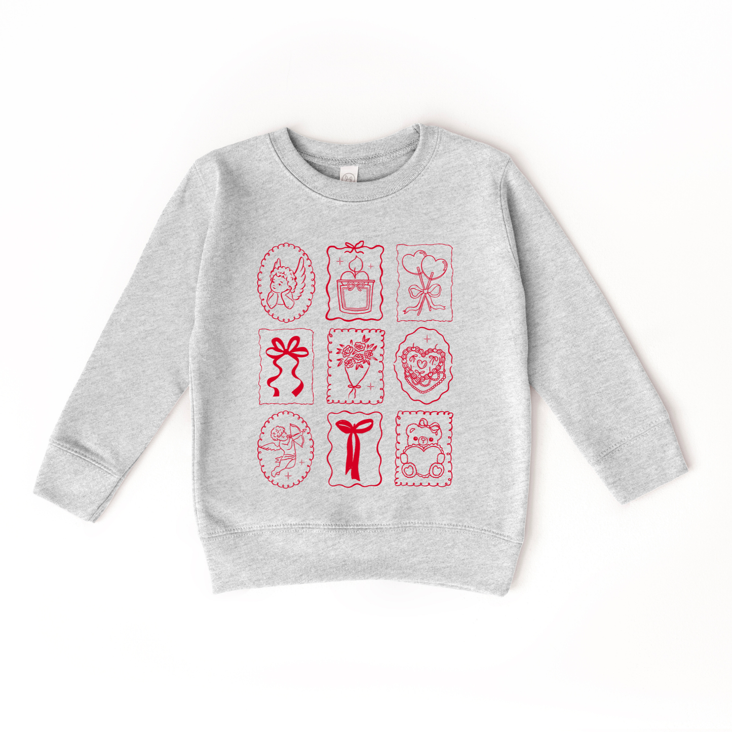 XOXO Valentine's Doodle Sweater