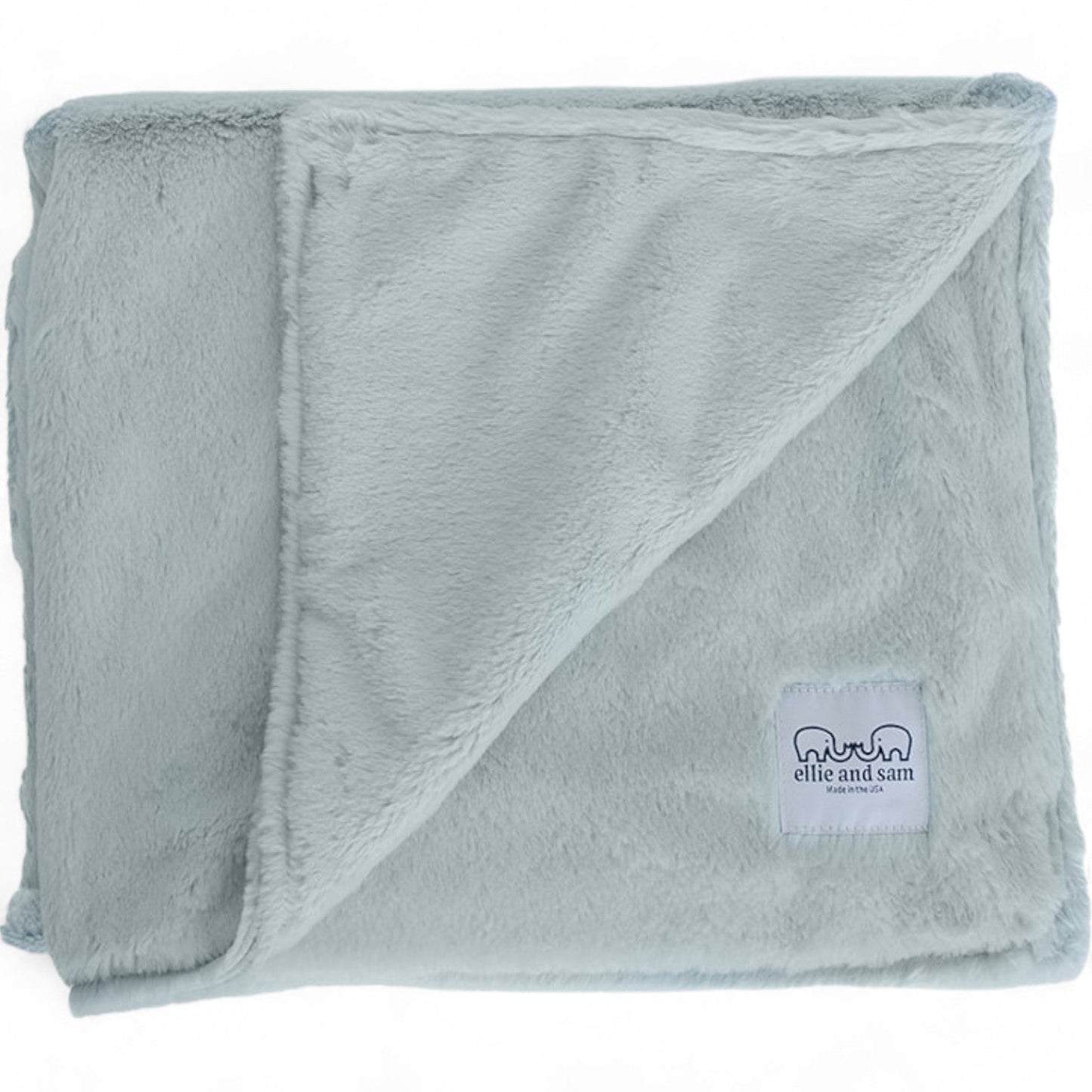 Luxury Borderless Blanket - Silver