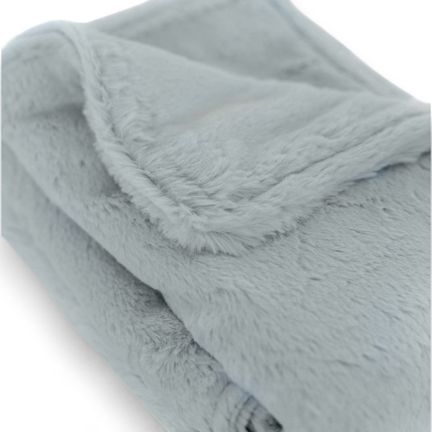 Luxury Borderless Blanket - Silver