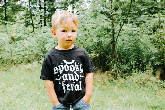 Spooky And Feral Infant/Toddler/Youth T-Shirt - made to order