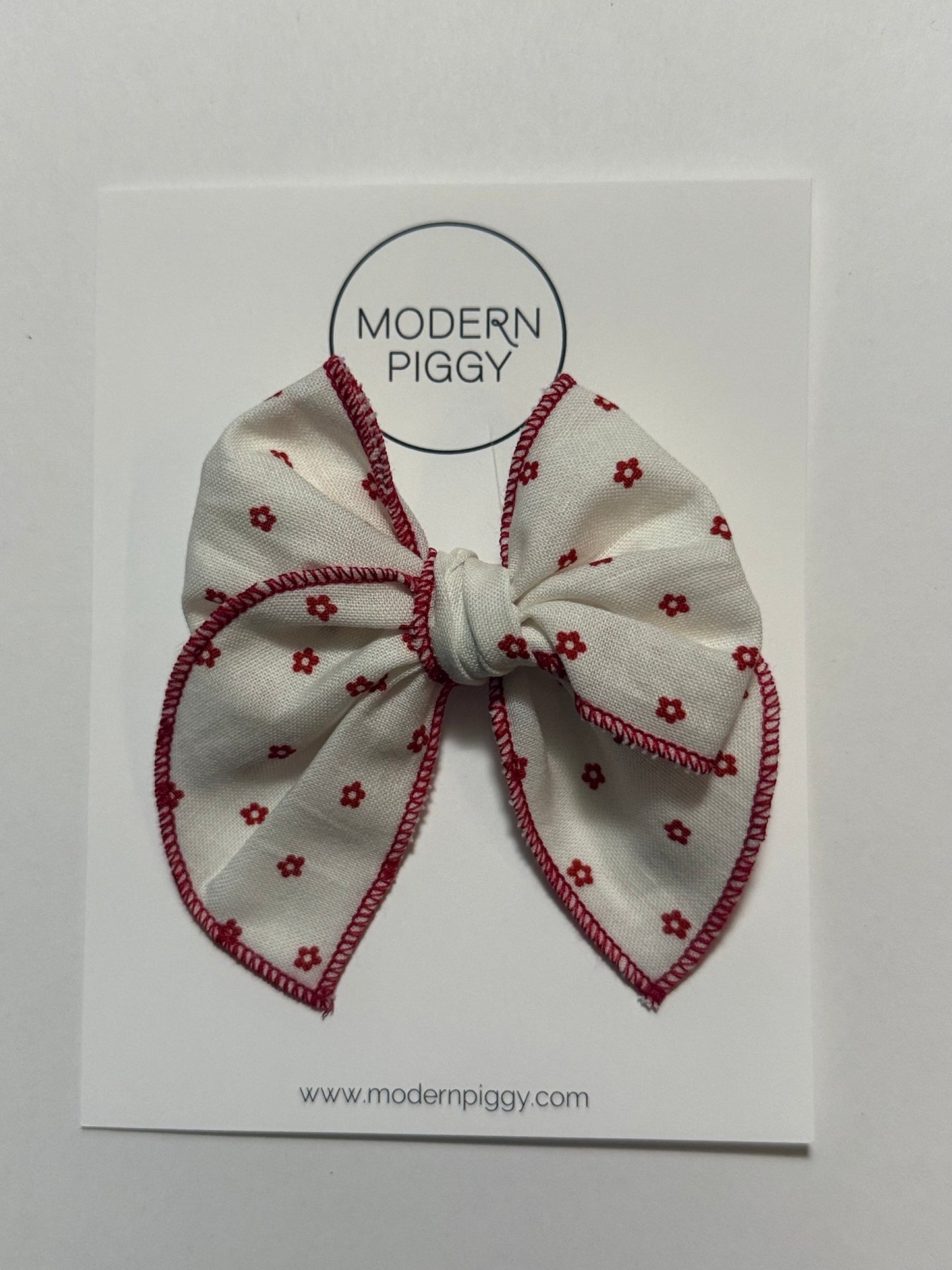 Indy Bloom- Red | Petite Party Bow