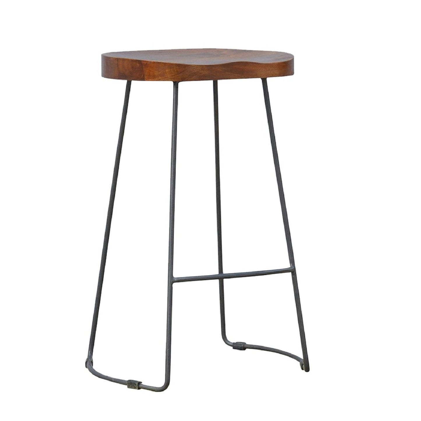 Industrial Chunky Bar Stool