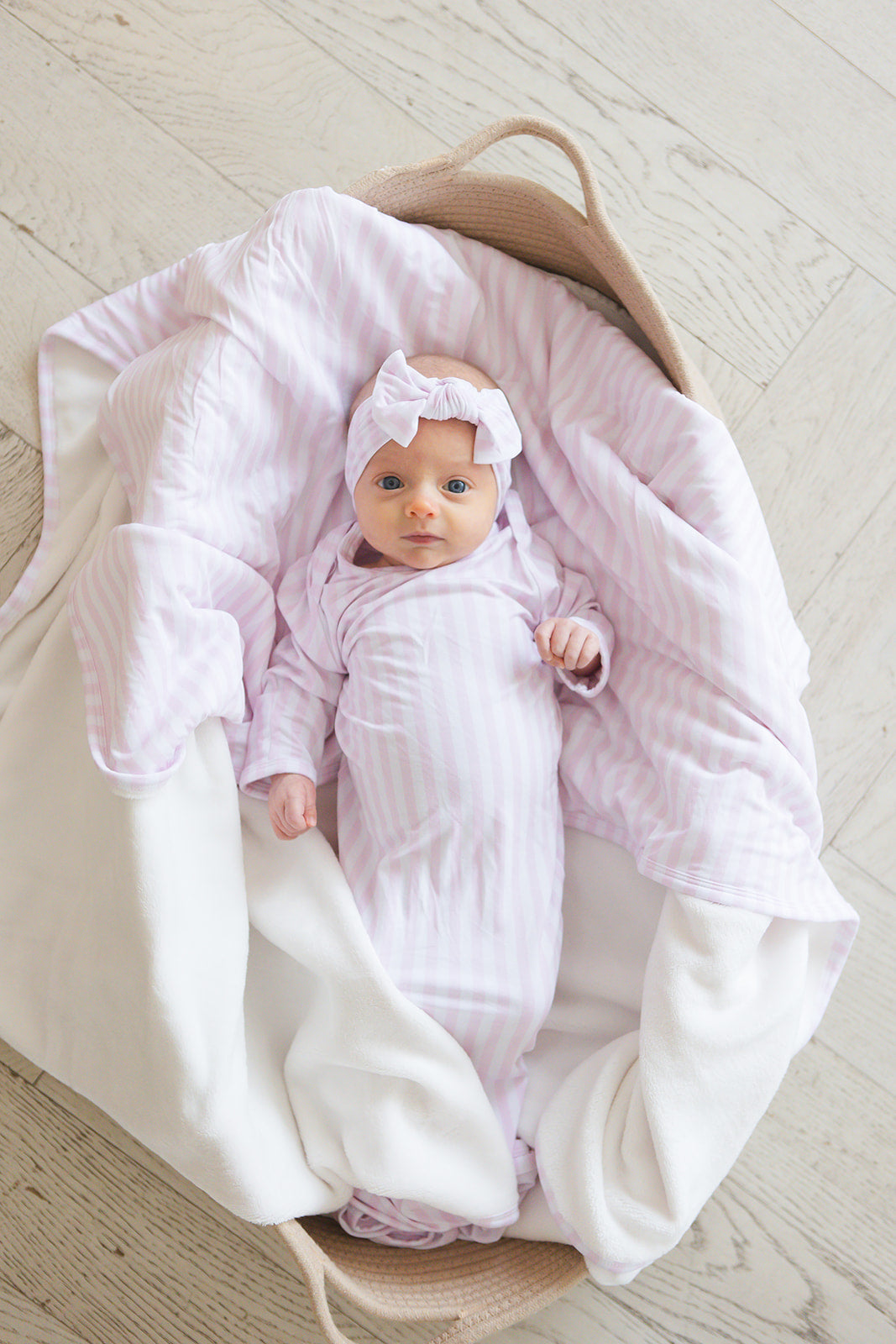 Pink Stripes - Knot Gown