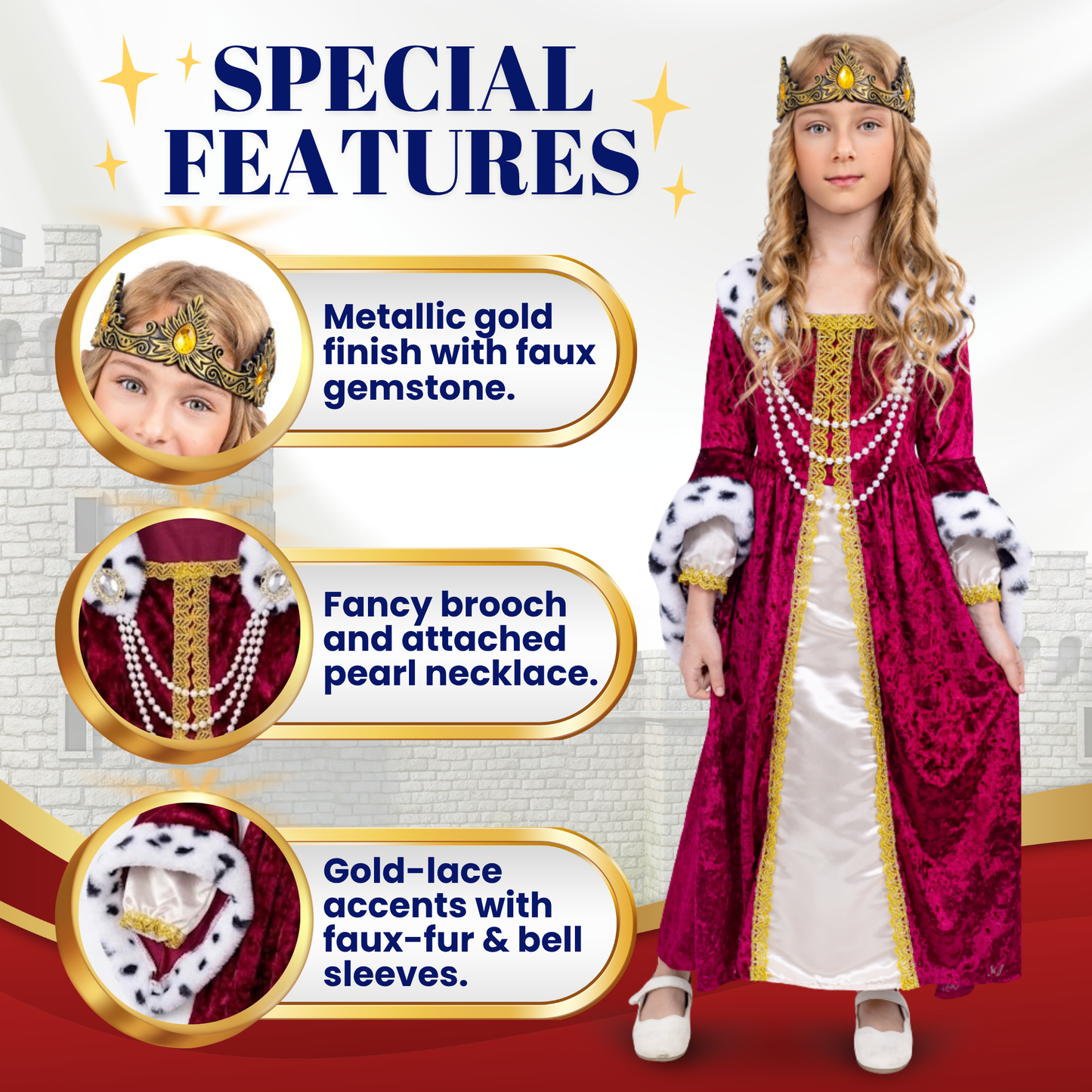 Queen Costume- Kids