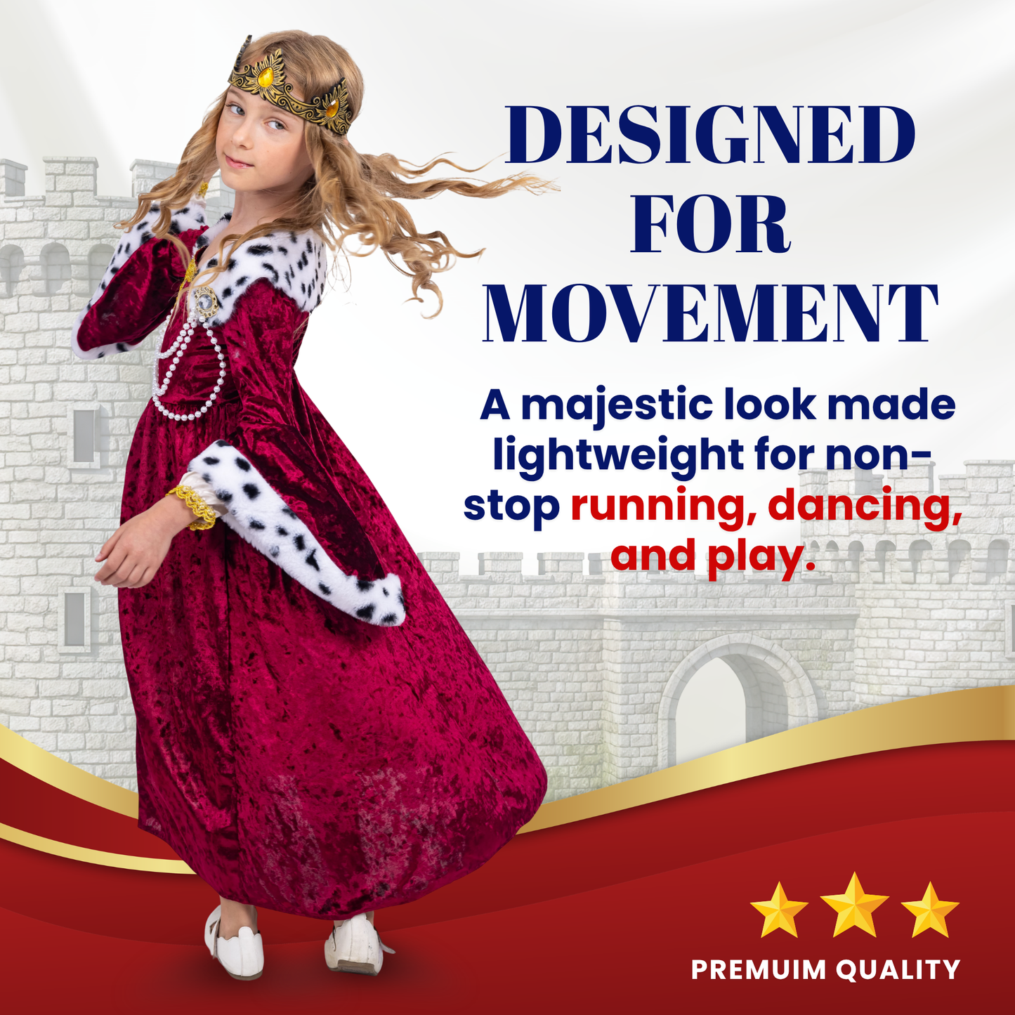 Queen Costume- Kids