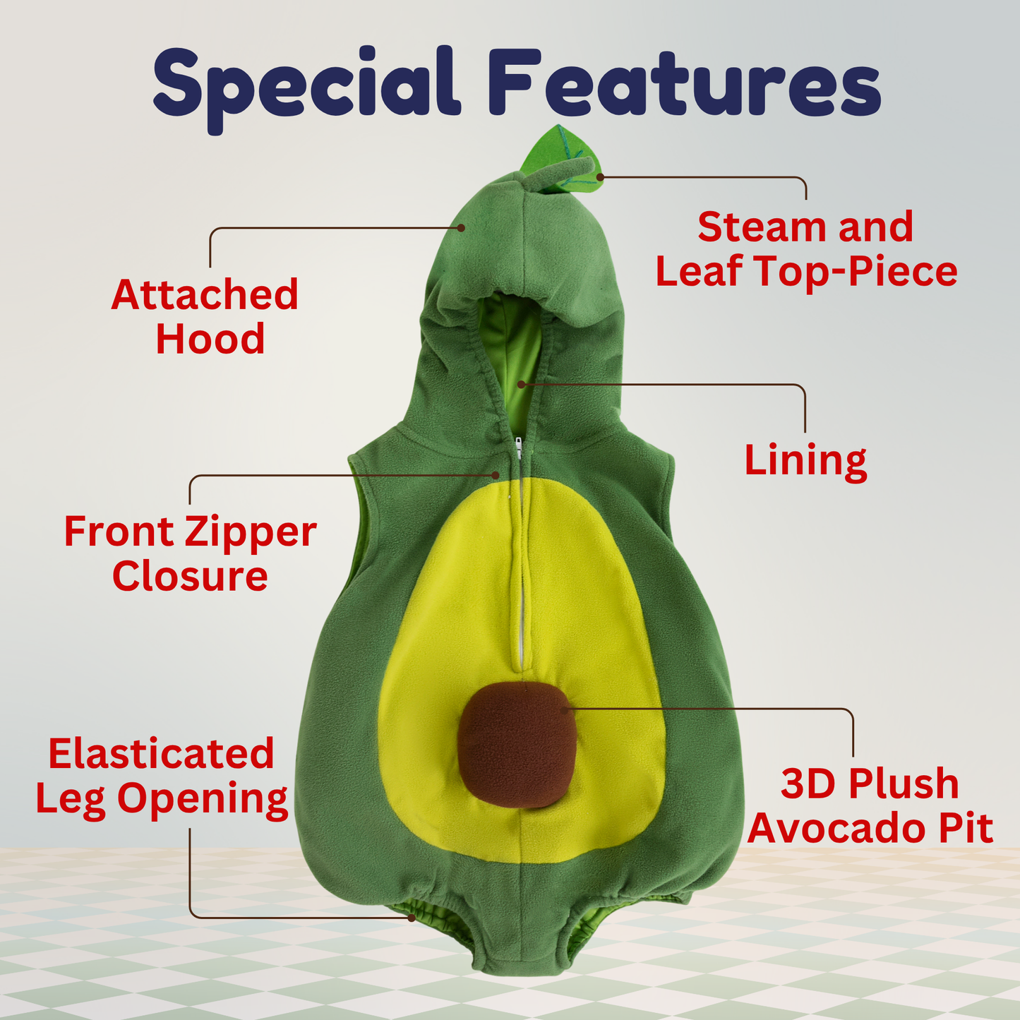 Avocado Costume - Babies