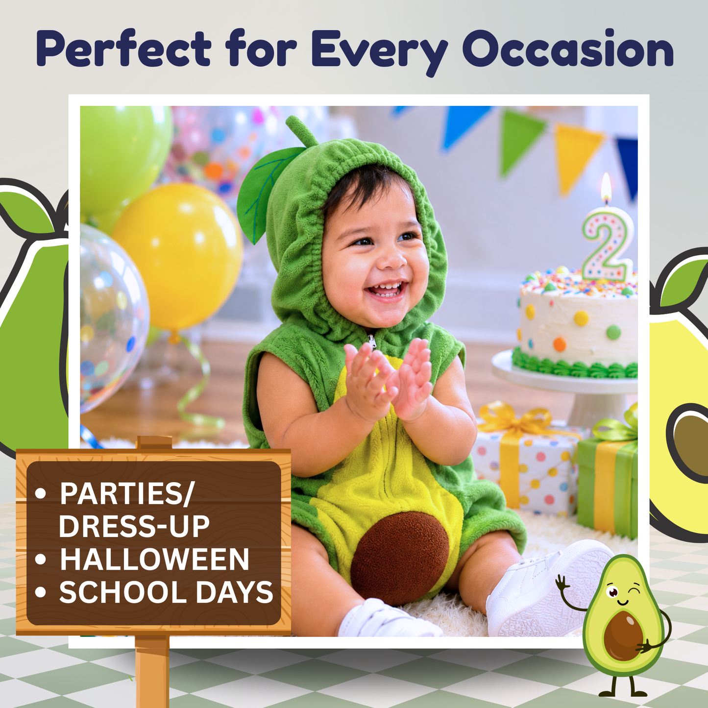 Avocado Costume - Babies