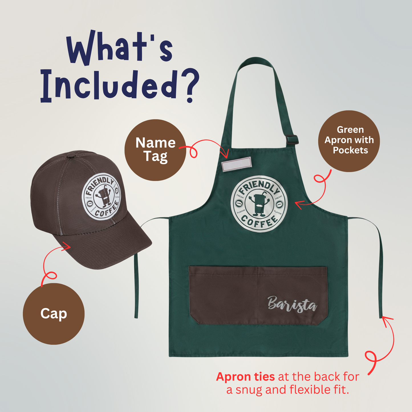 Barista Costume Set - Kids