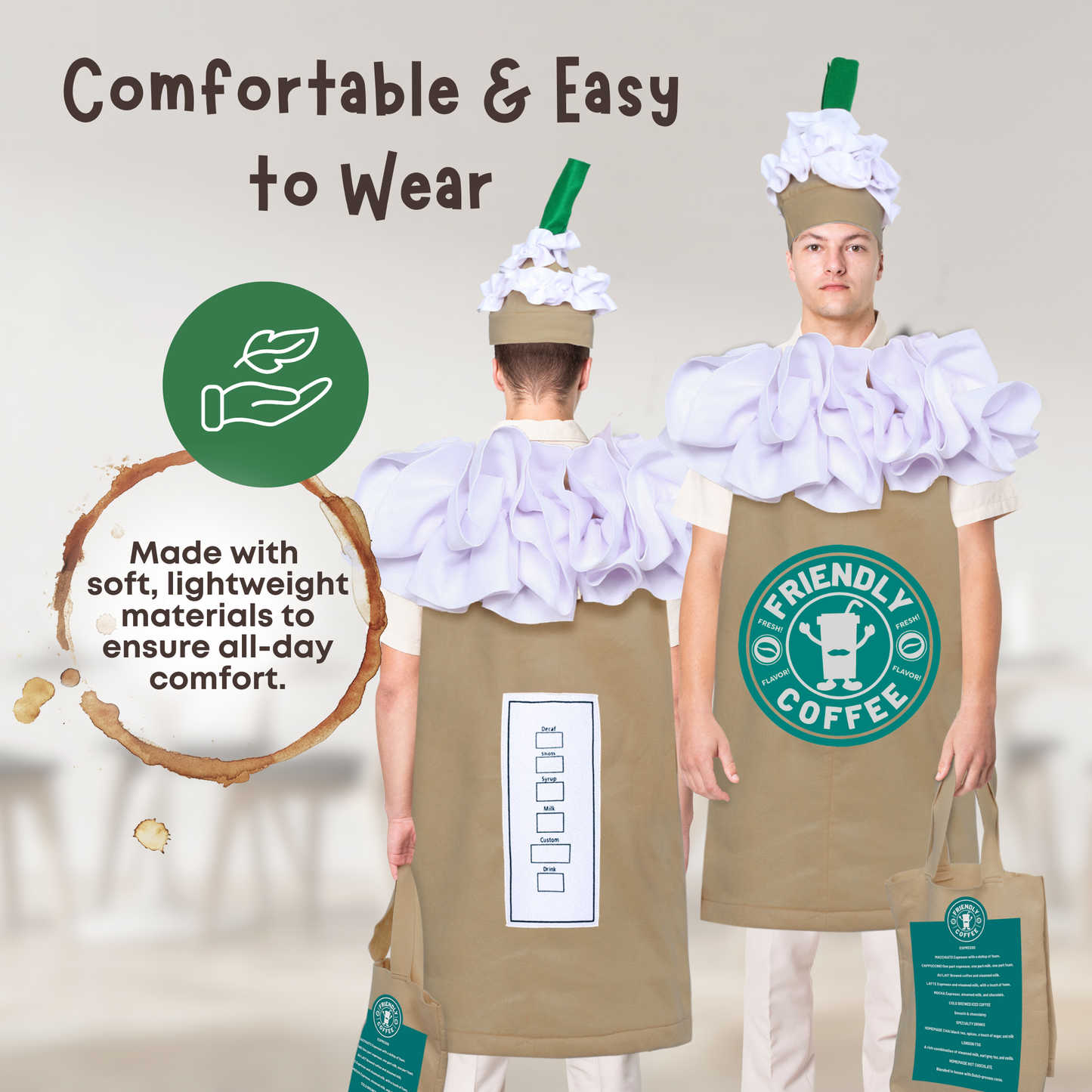 Frappuccino Costume for Adults