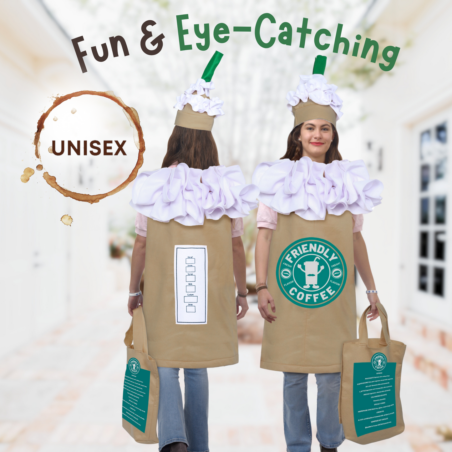 Frappuccino Costume for Adults