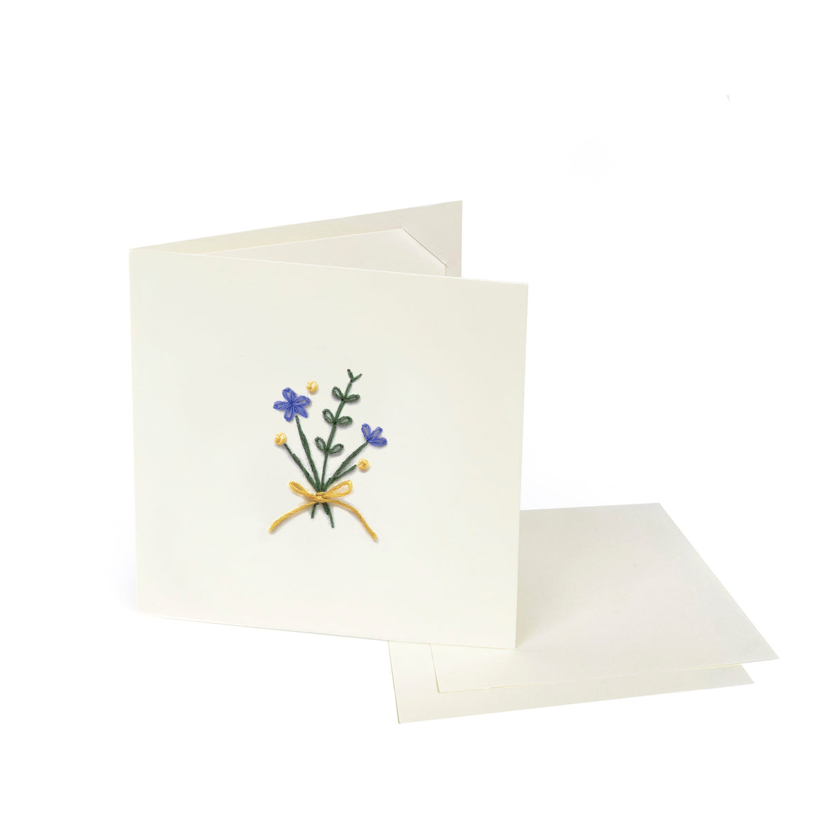 Others Embroidered Card - Floral