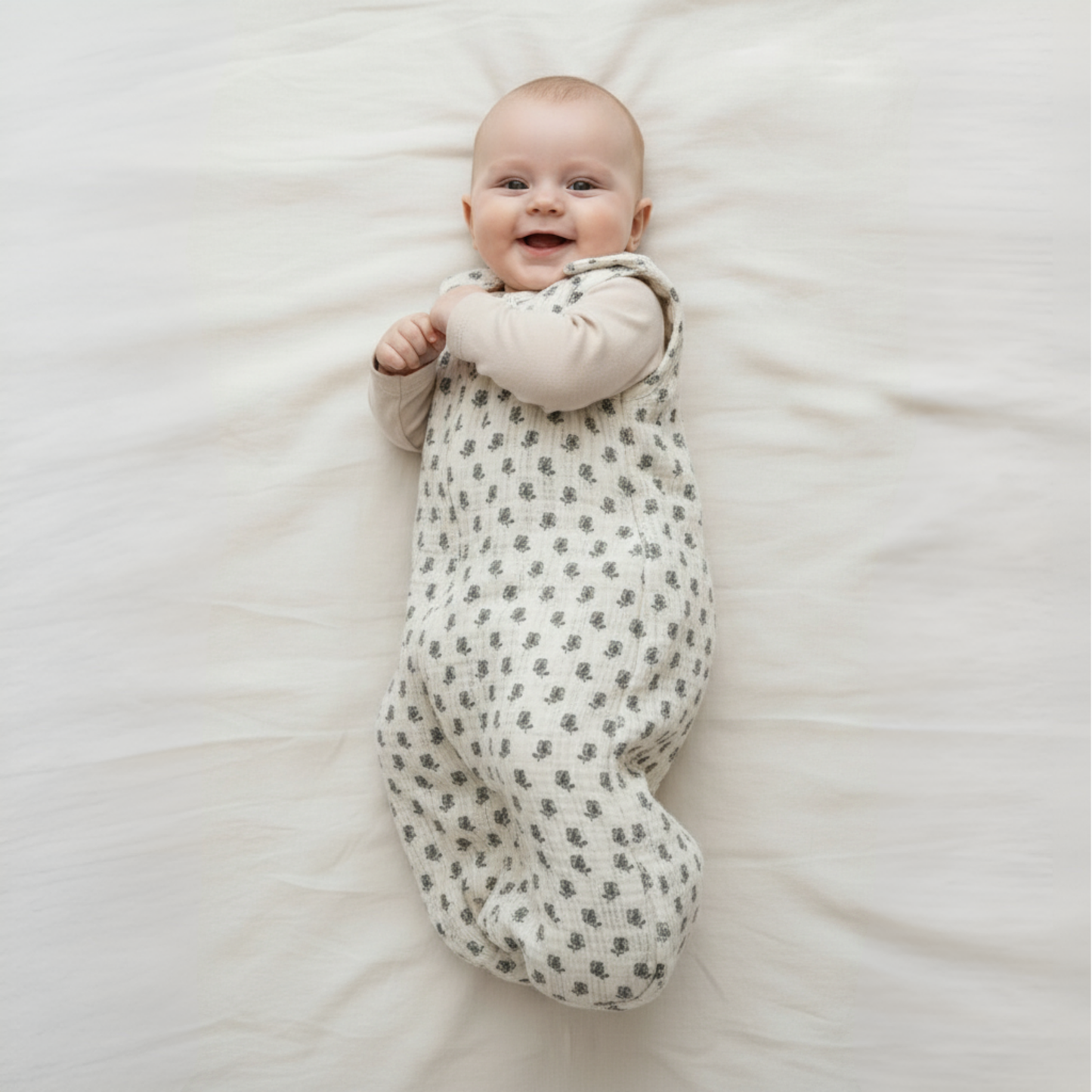 Organic Wearable Blanket - Poppy